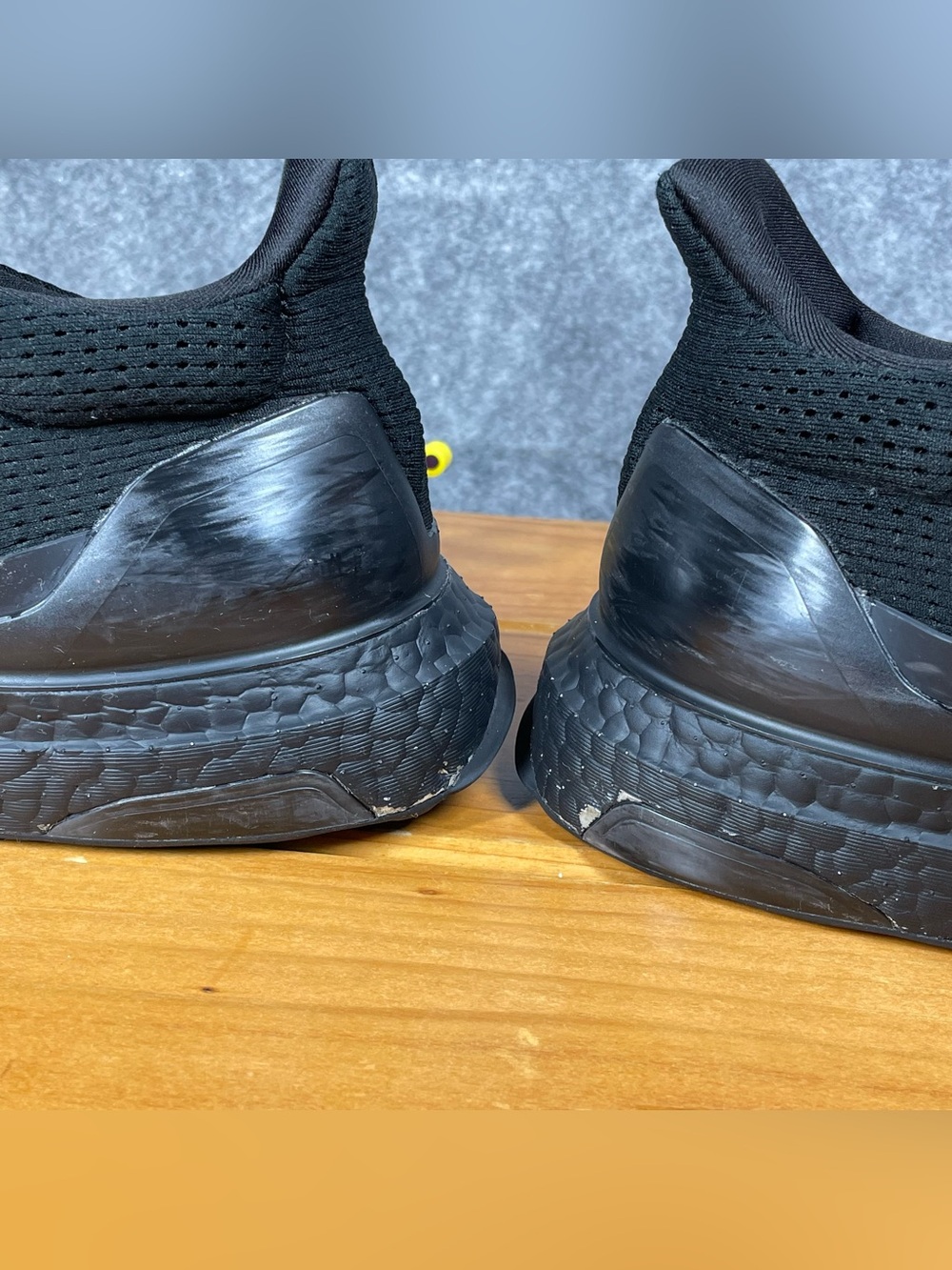 Adidas Ultraboost 1.0 Mens Size 11.5 Triple Black Running Shoes Sneakers HQ4199 - Picture 12 of 16